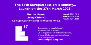 Europan 17 - Info Banner
