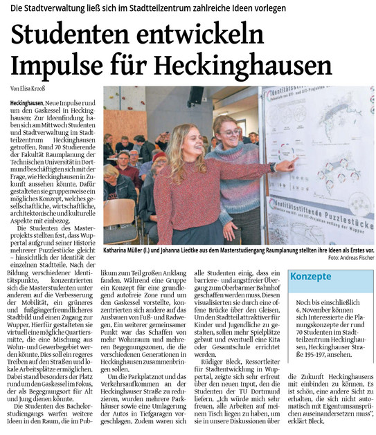 Ideen für Heckinghausen - Westdeutsche Zeitung