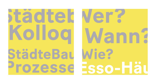 1.Termin - Städtebauliches Kolloquium WS21-22
