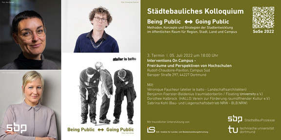 3. Termin - Städtebauliches Kolloquium SS22