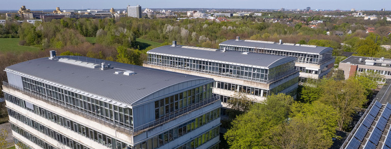 Drohnenaufnahme - Campus-Süd, TU Dortmund